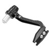 Motorcycle Handlebar Guard Carbon Fiber Style Aluminium Alloy Universal 22mm/0.87inBlack