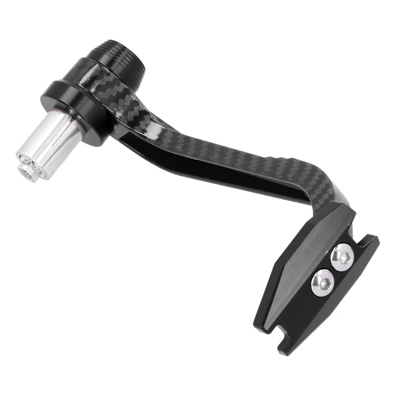 Motorcycle Handlebar Guard Carbon Fiber Style Aluminium Alloy Universal 22mm/0.87inBlack