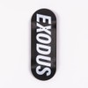 EXODUS Deep Concave Fingerboard Deck (Black Bold, 34mm)