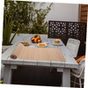 Gatuida Elegant Bamboo Table Runner 30cm Wide Cuttable Heat Resistant