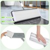 3 Pack Flat Mop Replacement Pad, 13" X 4.7" Microfiber
