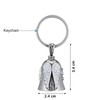 Motorcycle Guardian Bell, Angel Guardian Riding Bell with Chain, Stainless