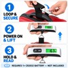 2-Pack Portable Digital Luggage Scales with LCD Display, 110 lb/50