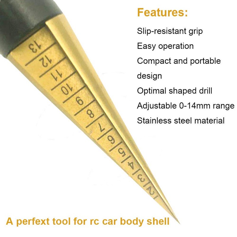 Body Reamer 0-14 mm Hole Punch with Sleeves and Curved