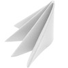 Swantex White 40cm x 40cm 2-Ply Disposable Napkins - Pack