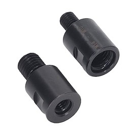 Core Drill Adapter Screw Thread Adapter 2-Piece Thread Converter, Adapts M10 to M14 and Extension Rods, Stainless Steel Angle Grinder Converter for Angle Grinder Drill