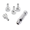 Timbertech Airbrush Quick Release Disconnect with 4PCS G1/8" Male Fittings