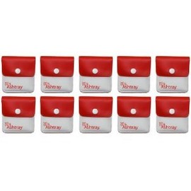 MontCherry Brand Pocket/Purse Ashtray in Red/White Colours - 10 Ashtrays Sold by Trendz