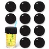 SHENLIU 10PCS Drink Cover Scrunchie with Straw Hole, Drink Covers