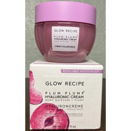 Glow Recipe Plum Plump Hyaluronic Cream - 1.7 fl oz (50 ml) BNIB Rtl $40