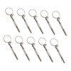 DOITOOL 10pcs Portable Screwdriver Repair Tool for Glasses and Watches