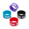 Fun Express Bulk 48 Piece Religious Silicone Rings