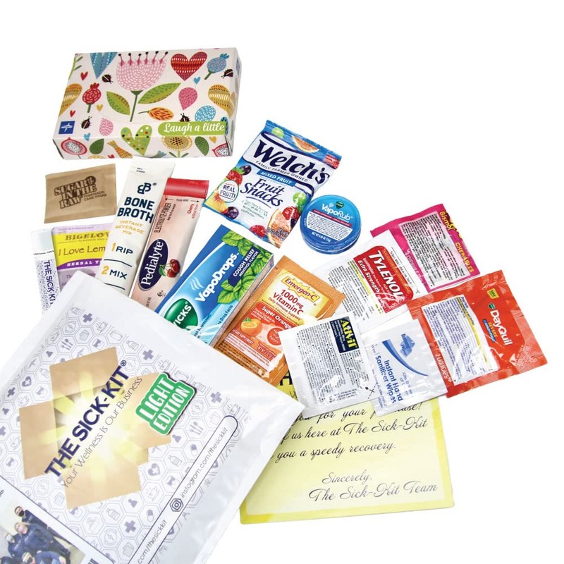 THE SICK-KIT - 15+ Feel Better Essentials for Cold, Flu,