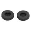 Headphone Ear Cover Cushion Sponge Earpad Artificial Leather Black Fit