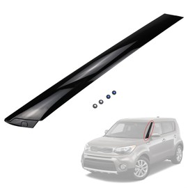 Windshield Pillar Trim Exterior Molding Pair Front Left Driver Side Compatible with 2014-2019 Kia Soul 86170-B2000 Kia Soul Windshield A-Pillar Trim