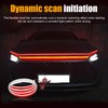 Dickno 71'' Car Hood Light Strip, Flexible Dynamic Daytime Running