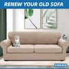 XINEAGE 3-Piece Stretch Sofa Cover, Washable Couch Covers for Dog