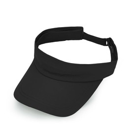 Clakllie Quick Dry Sun Visor Summer Beach Hat Lightweight Golf Tennis Hat Detachable Military Hats for Women Men Cadet Cap,BSSQ2533-Black