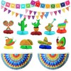 15 Pcs Cinco de Mayo Mexican Day of the Dead,