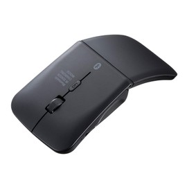 Sanwa Supply MA-BIS3116BK Silent Bluetooth 5.0 IR LED Mouse (3 Buttons, Thin)