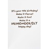 Greeting Card Happy 4th Birthday with Brachiosaurus Dinosaur - Make