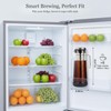 BrewMOO- Airtight Cold Brew Coffee Maker Pitcher, 1.4L/48Oz Thick Glass