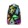 MANQINF Retro 80s 90s Backpack,Cute Bookbags Laptop Bag Shoulder Bags
