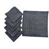 Cobra Edgeless Microfiber Utility Towel - Carbon - 6 Pack