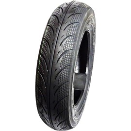 Set of 2 Scooter Tires 3.50-10 Tubeless (Metric 100/90-10), 51J, Front/Rear Motorcycle/Moped, Rim 10"