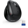 TECKNET Vertical Wireless Mouse, Ergonomic Mouse for Small Hands, 4800DPI,