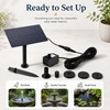 DC 12V Solar Water Pump Kit for Garden Fountains –