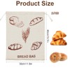 Bread Bag Storage Fresh, Pack of 2 Bread Bags for