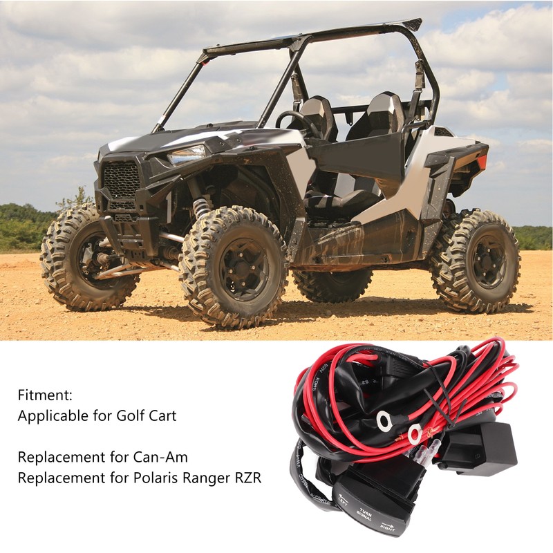 UTV Turn Signal Rocker Switch ATV Street Legal Lighting Kit