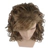 HalloweenPartyOnline Long Curly Brown Wig
