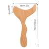 AIMALL Beech Wood Gua Sha Massage Tool, 11.81 Inch Meridian