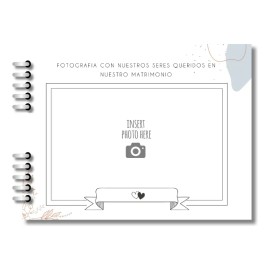 Libro De Firmas Y Buenos Deseos De Boda Matrimonio / Regalo