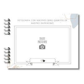 Libro De Firmas Y Buenos Deseos De Boda Matrimonio / Regalo