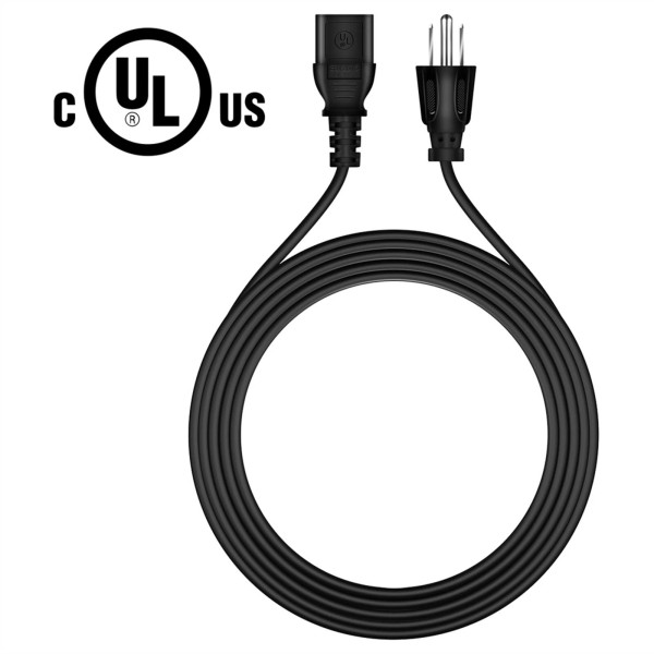 ABLEGRID 6ft UL AC Power Cord For Dynex DX-40L260A12 DX-40L261A12