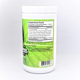 Dr. Joe's Super Greens - Mint Flavor - Vegan, Green, Superfood Powder with Rice Protein