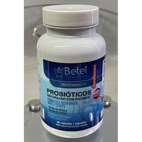Probioticos con Enzimas Betel Natural -Papaya Fruit Acidophilus Sistema Digetivo