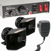 9 Tone 12V 400W Warning Emergency Siren PA System for