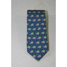 Vineyard Vines Boy's Moonshine Woody & Tree Print Tie