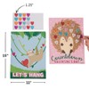 Fun Express Valentine’s Day Countdown Cling Calendar Set - Fun