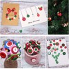 Livder 300g Christmas Craft Buttons Handmade Sewing Button with 2