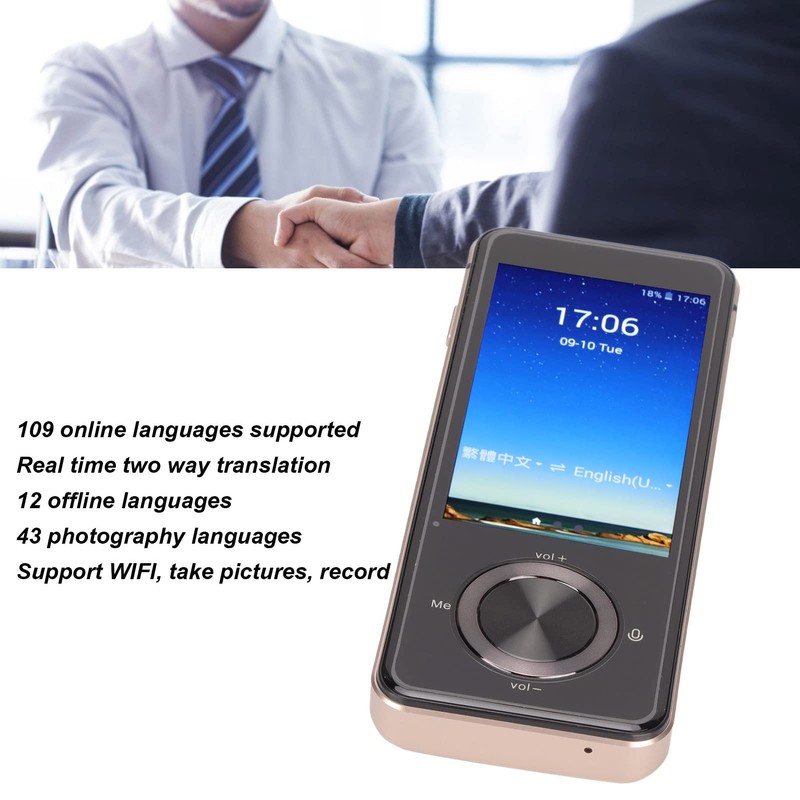 Voice Translator, 109 Languages Two Way Instant Language Interpreter, Real