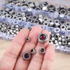 230 Pcs A2-70 Nylon Lock Nuts Assortment Kit, Stainless Steel