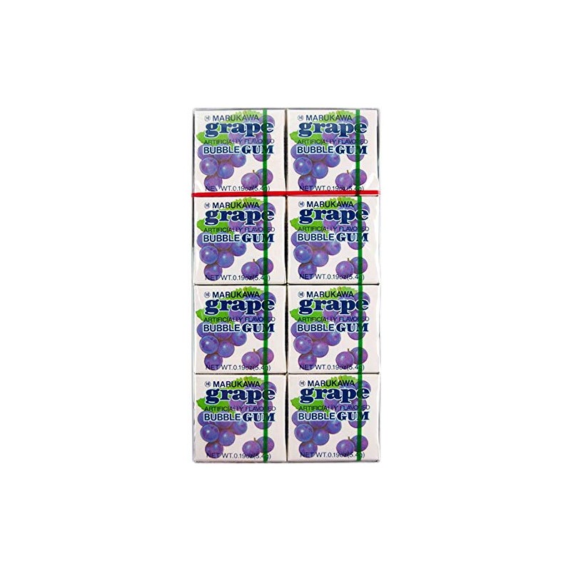 Marukawa Bubble Gum Grape 1.52oz (24 Pack)