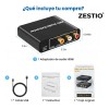 Convertidor Hdmi Arc Extractor Audio Optico Coaxial Rca 5.1