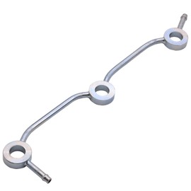 HAOTOM 3 Cyl Fuel Return Overflow Pipe Compatible For Kubota D1703 D1803 D1503 Engine,Excavator KX91-3 U35