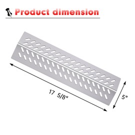 Cozilar 16631 Grill Heat Plates Shield for Bull Grill Replacement Parts, Cal Flame BBQ, Angus 47628 47629, Brahma 57568, Outlaw 26038 26039, Steer Premium 69008, Lonestar Select 87049, 17” Accessories